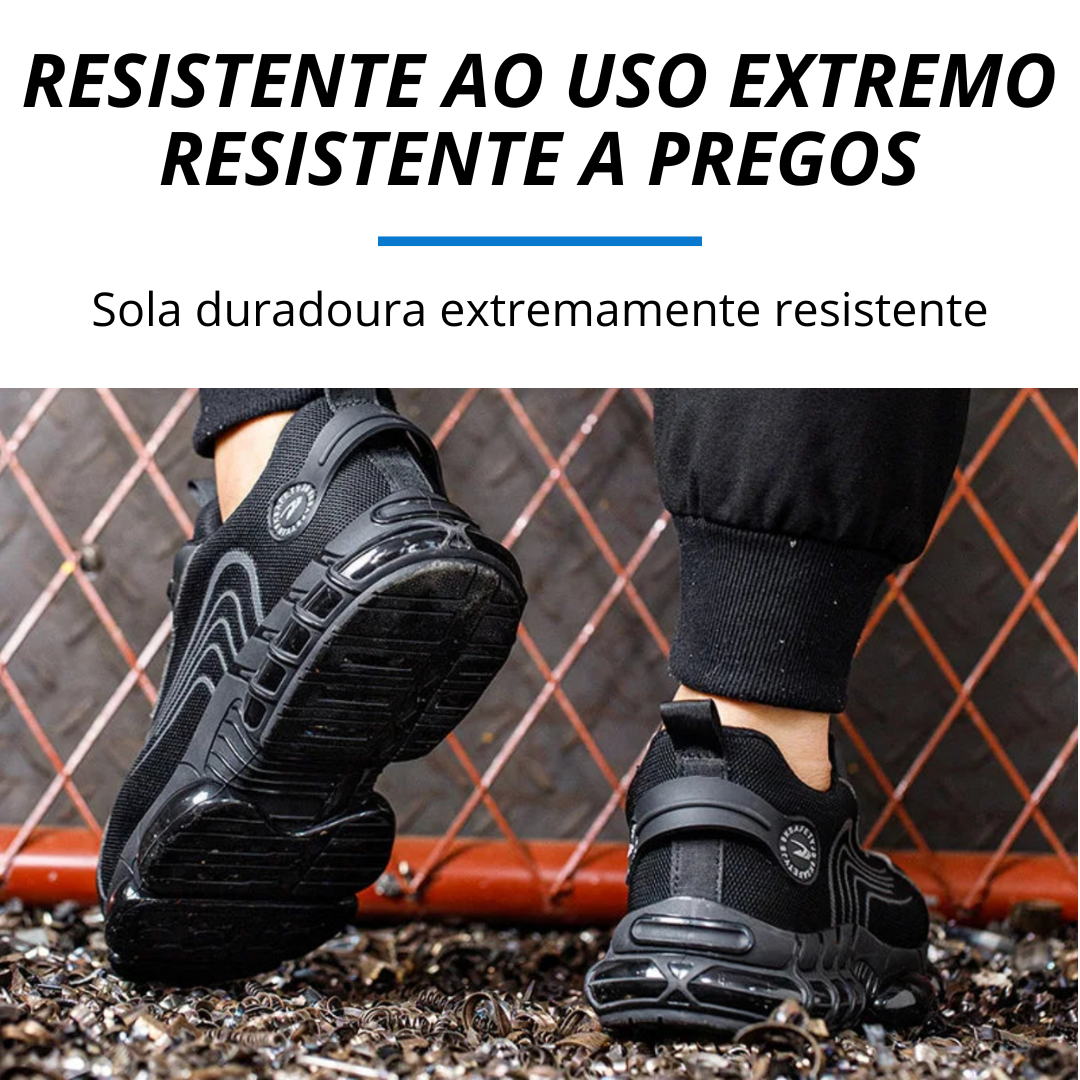 Tênis de segurança ultra-resistente